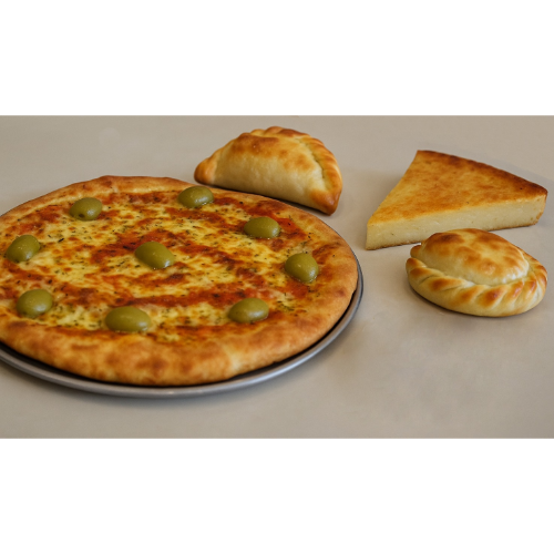 Grande Muzzarela + 2 Porciones Faina
