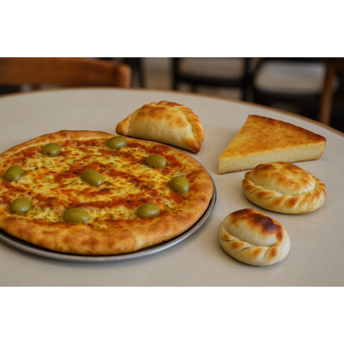 Grande Muzzarela +3 Empanadas