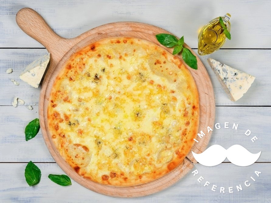 Pizza 3 Quesos Grande