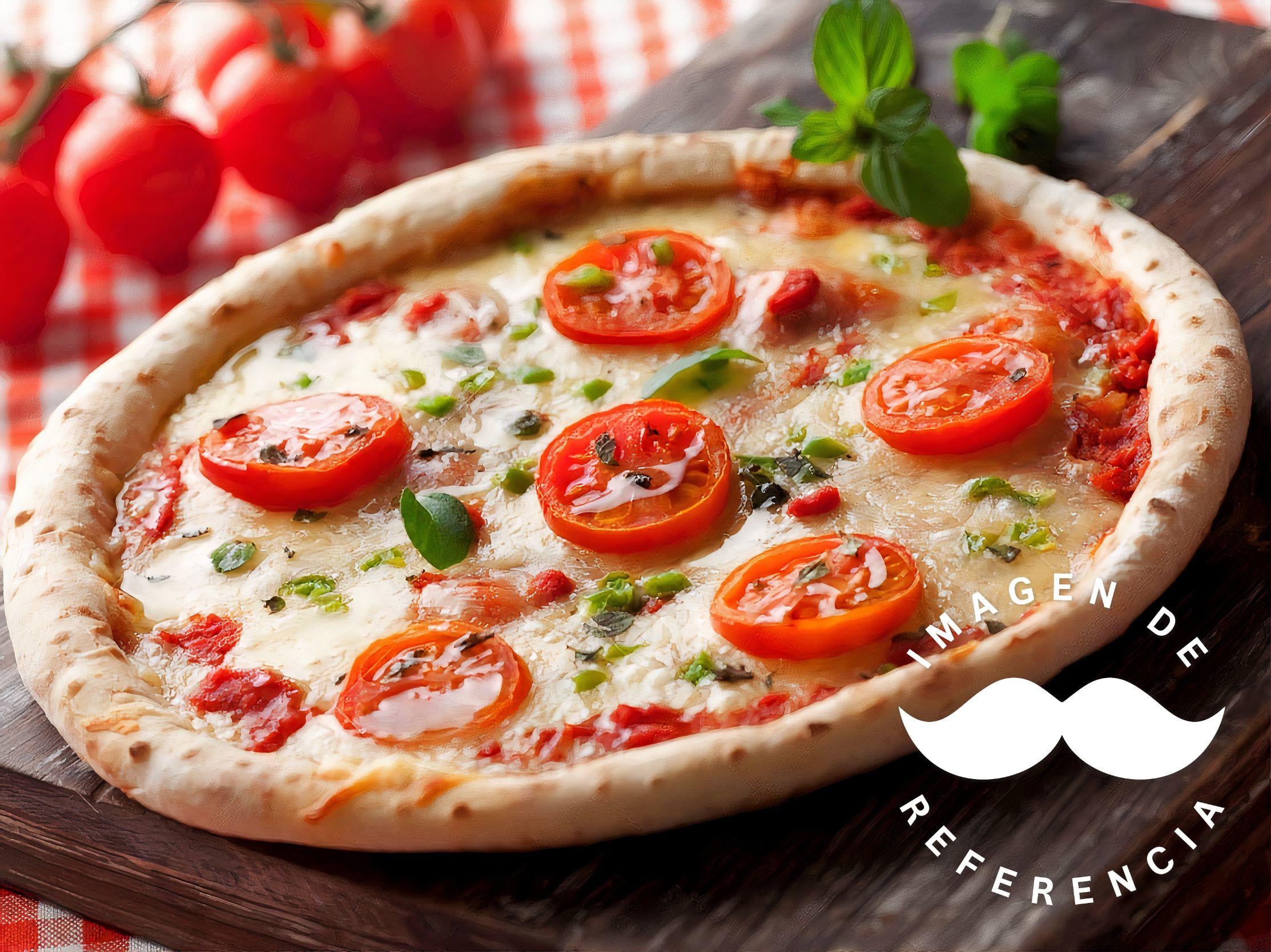 Pizza Napolitana con Provolone Grande