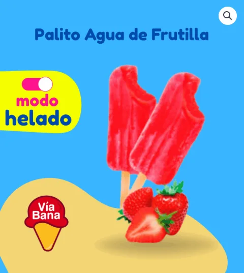 Palito  Frutal De Agua